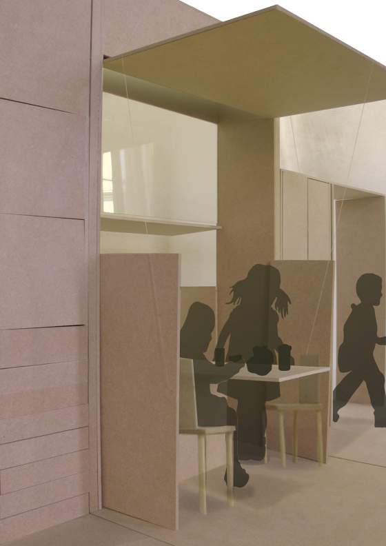 De klas-poché, binnen de muur