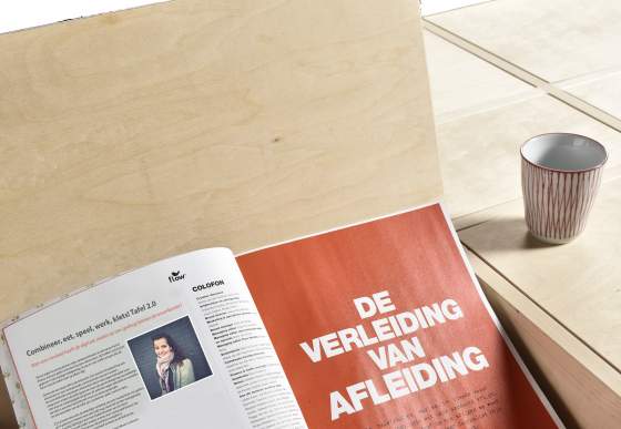 Combineer, eet, speel, werk, klets. Tafel 2.0 